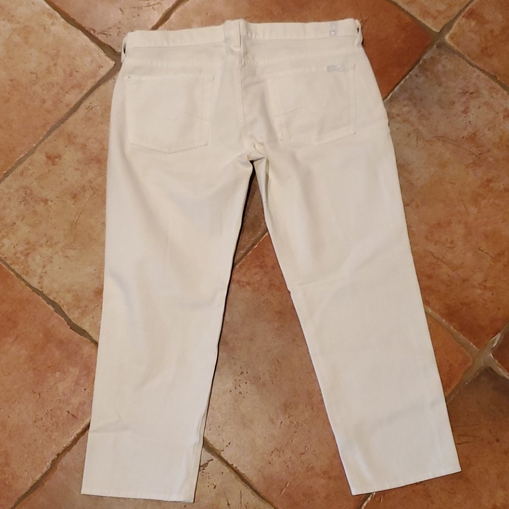 7 for all mankim white capri